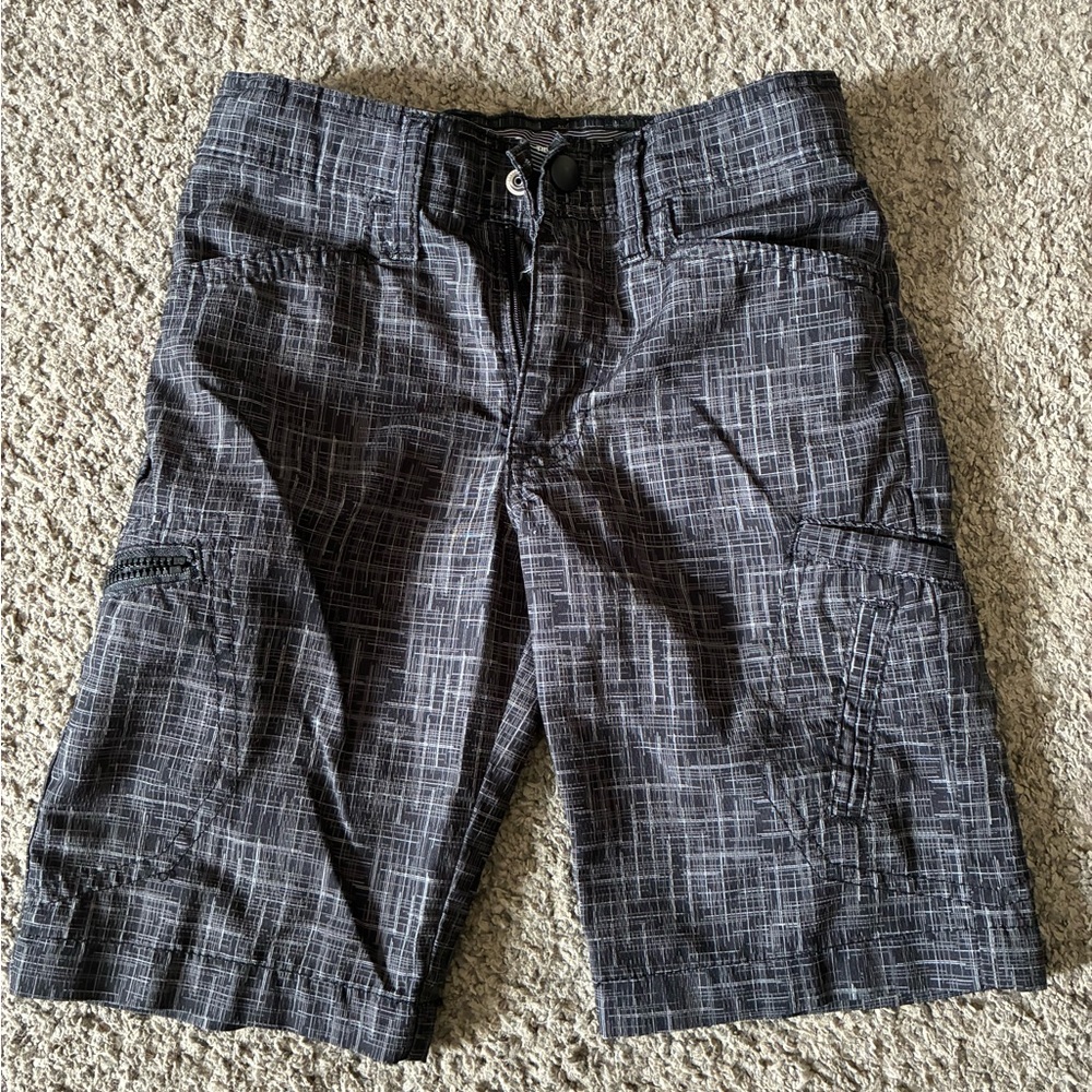 Lee Boys Black Cargo Shorts